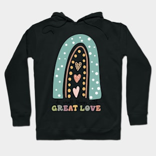 Leopard Rainbow Print.POSITIVE & HAPPY Hoodie